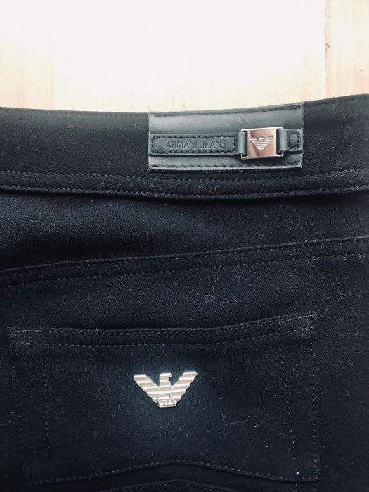Spodnie Armani Jeans, rozmiar na metce 33