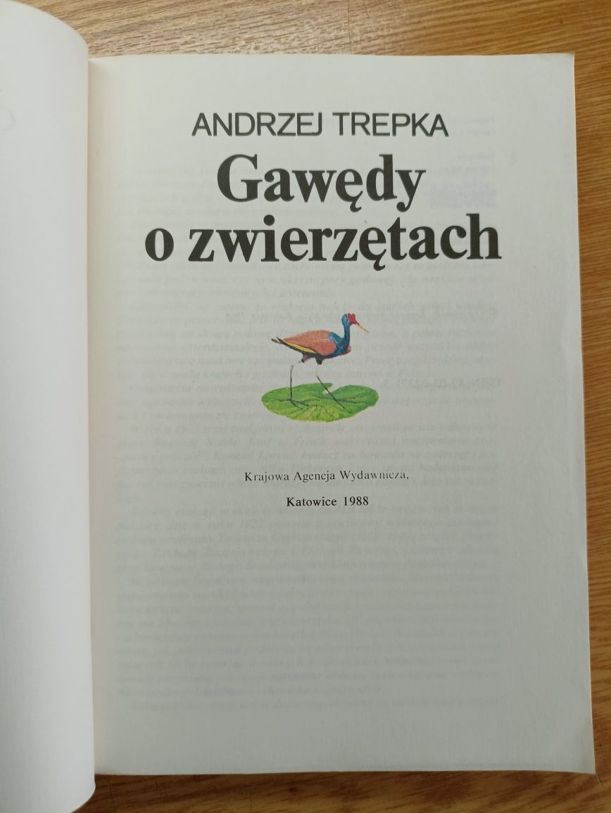 Gawędy o zwierzętach Andrzej Trepka