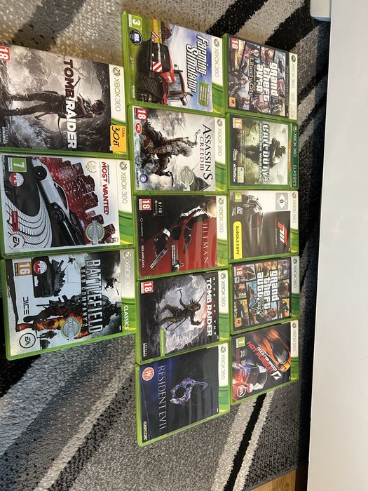 Gry do xbox360 zestaw