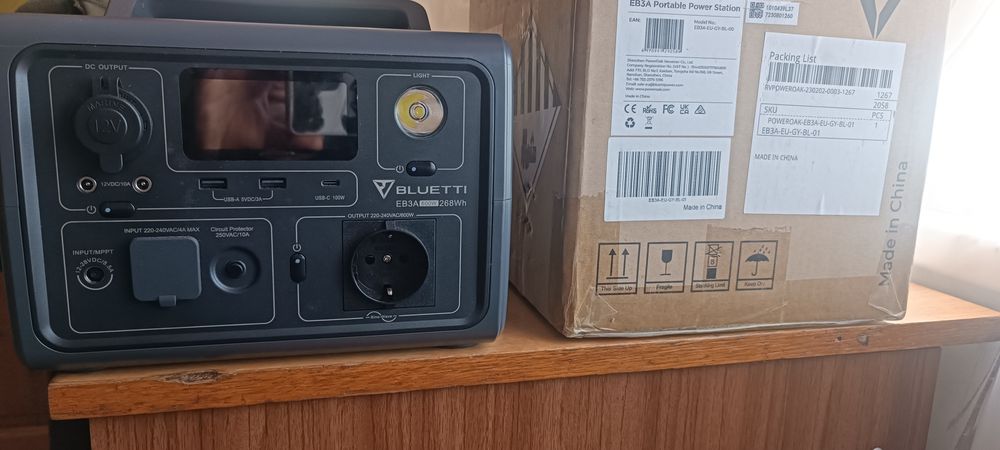 Зарядна станція BLUETTI EB3A Portable Power Station