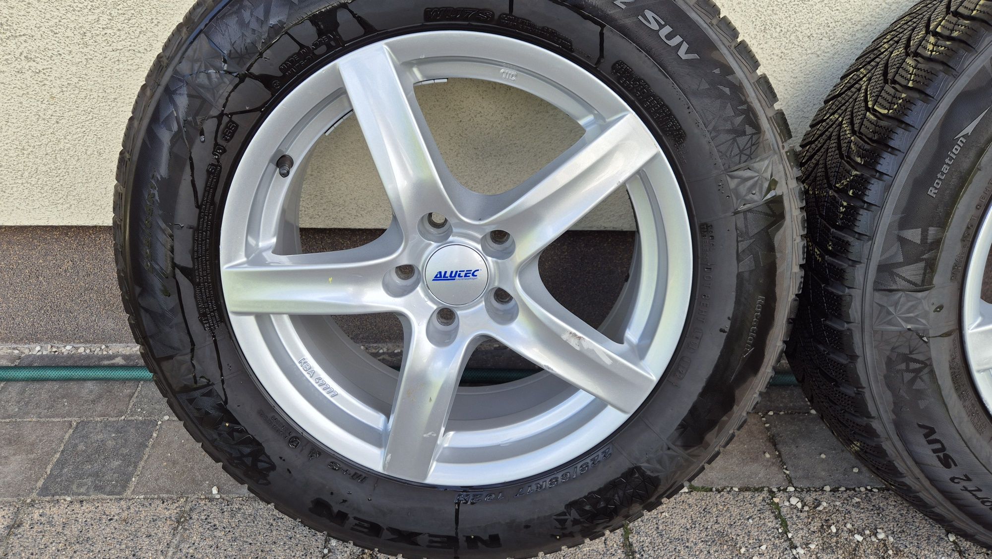 Koła felgi aluminiowe 17" Honda Cr-v 5x114,3 opony zimowe