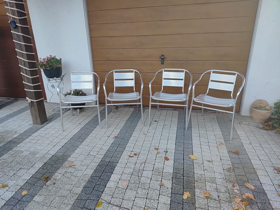 Krzesła fotel taras