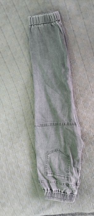 Джинсові сірі штани