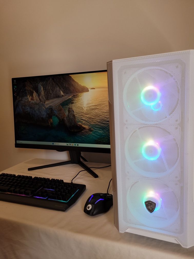 Setup Gaming 14º GEN RX 6600 32GB 1 TB ECRA 27'' 180Hz 1MS PERIFÉRICOS