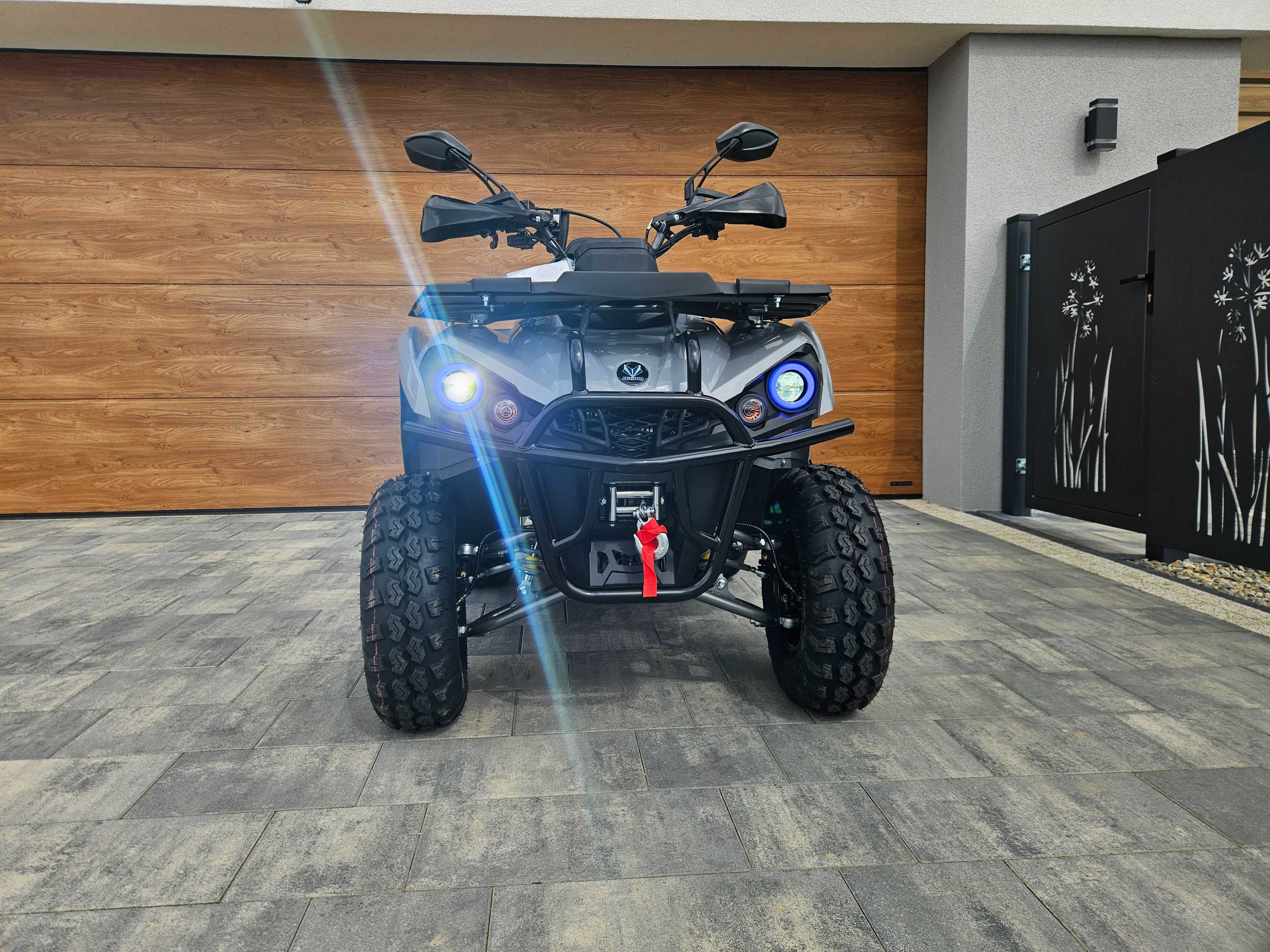 Mikilon Hammer 200 Quad z homologacją T3B wyciągarka alu felgi gratisy