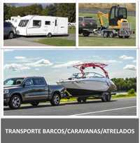 Transporte / Movimentação Barco/Reboque/Atrelado/Caravana