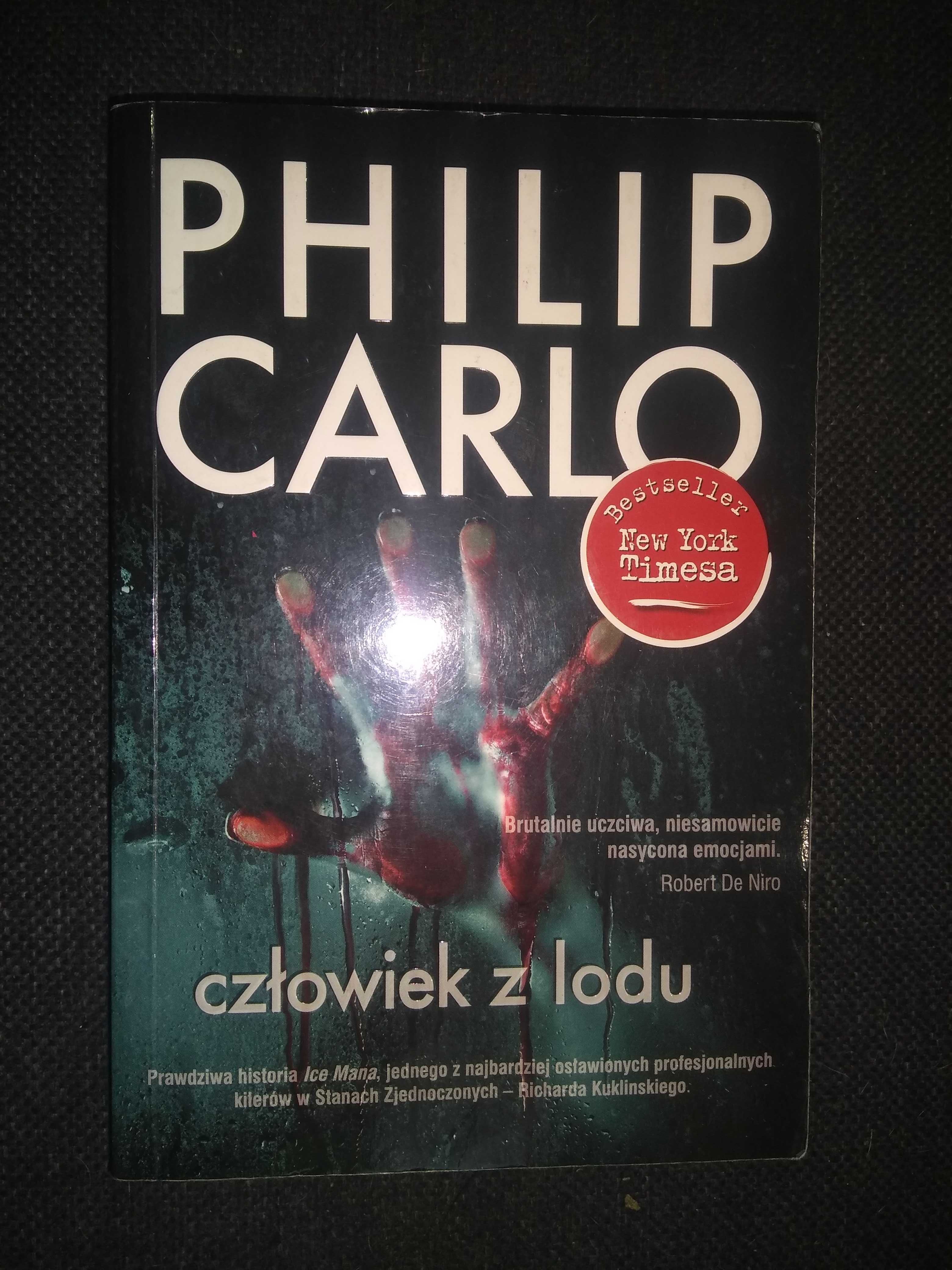 Dobra książka - Człowiek z lodu Philip Carlo (D8)