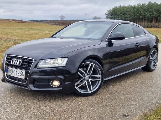 Audi A5 3.0TDI_Serwisowana_Oryginał Full S-Line_Quattro_Zadbana