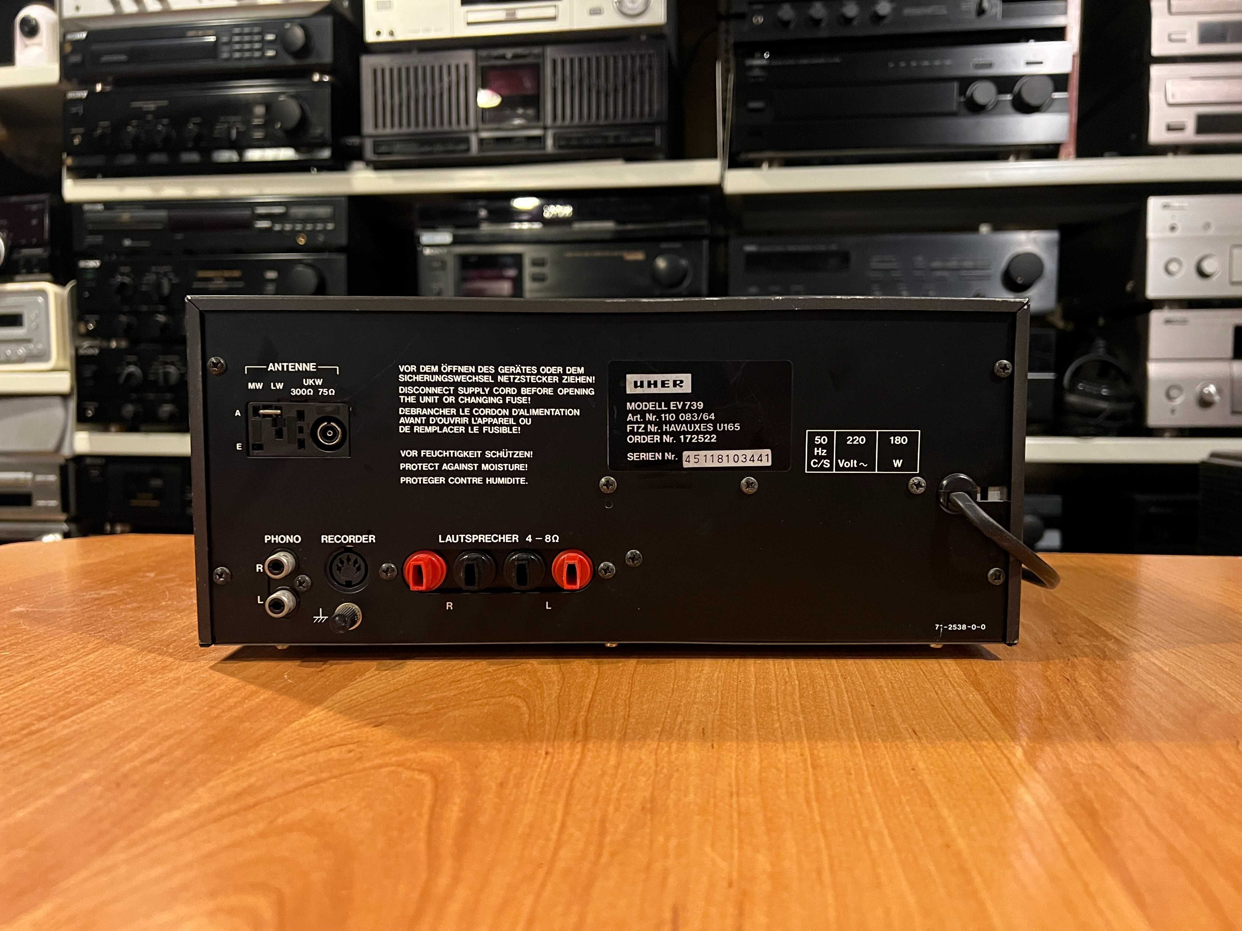Amplituner UHER Mini Hit EV739 Vintage, Audio Room