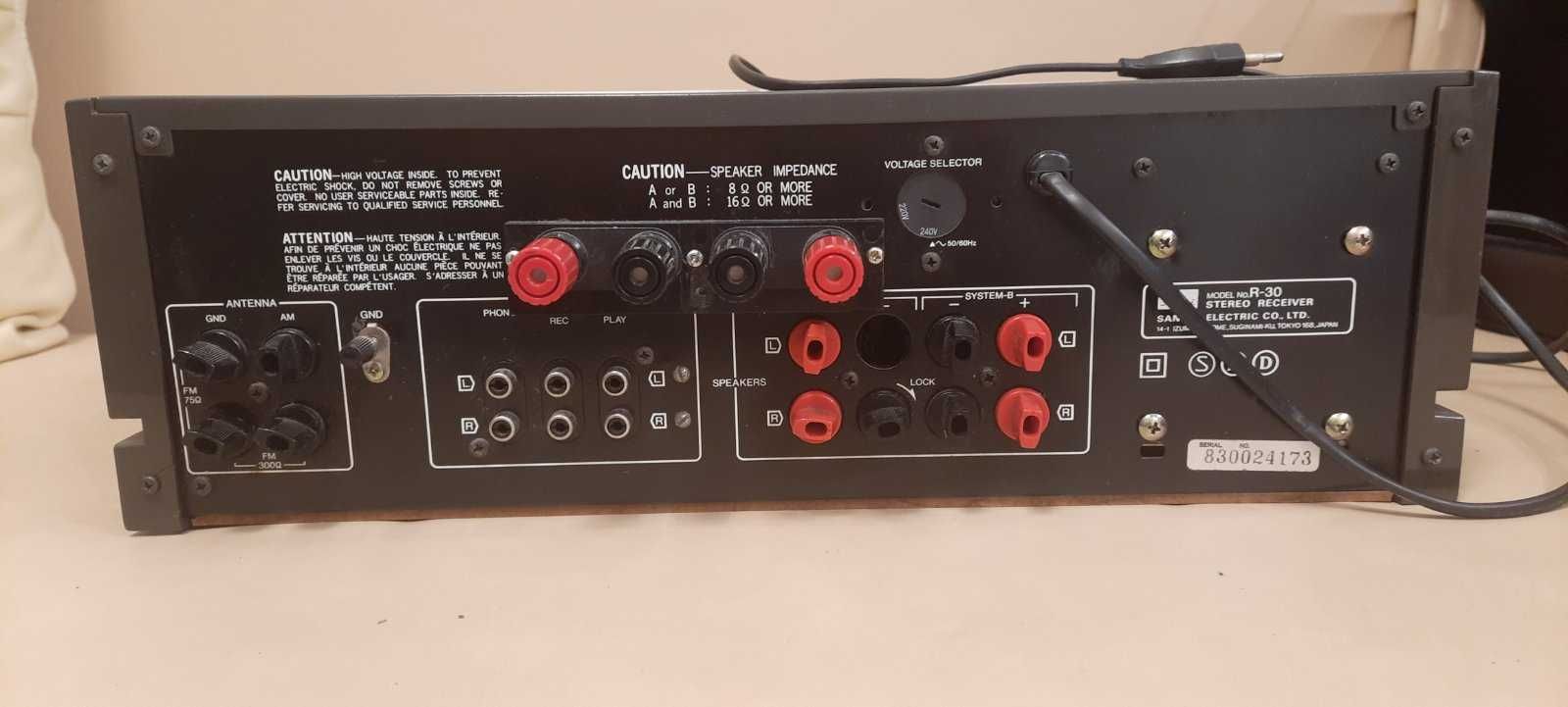 Стерео ресивер/підсилювач Sansui R-30