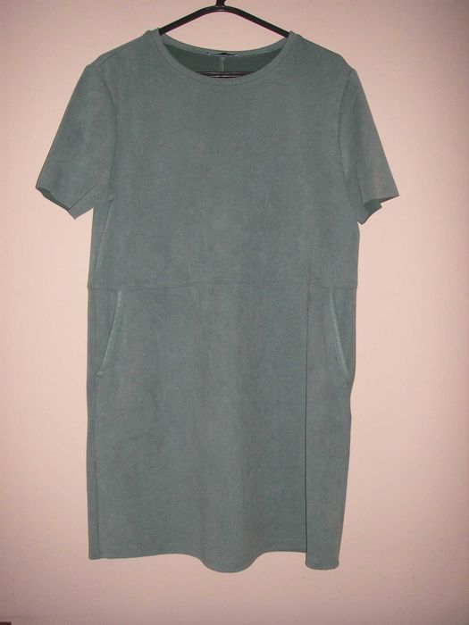Vestidos Zara Verde T/L e Azul T/M