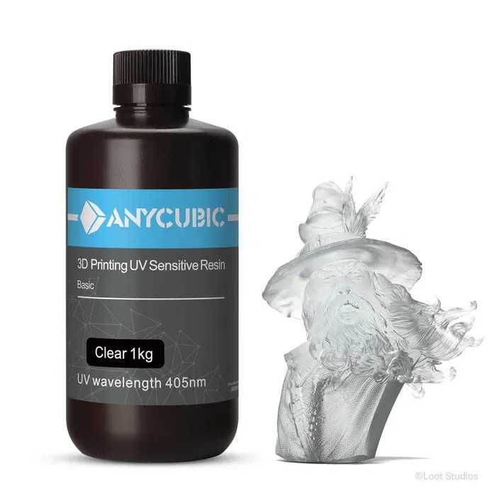 Colored UV Resin-Фотополимерная смола Basic (7 цветов)-anycubic+/Смола