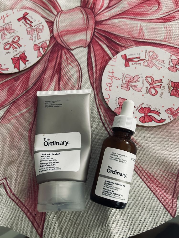 The ordinary granactive retinold 2% + maska kwas salicylowy