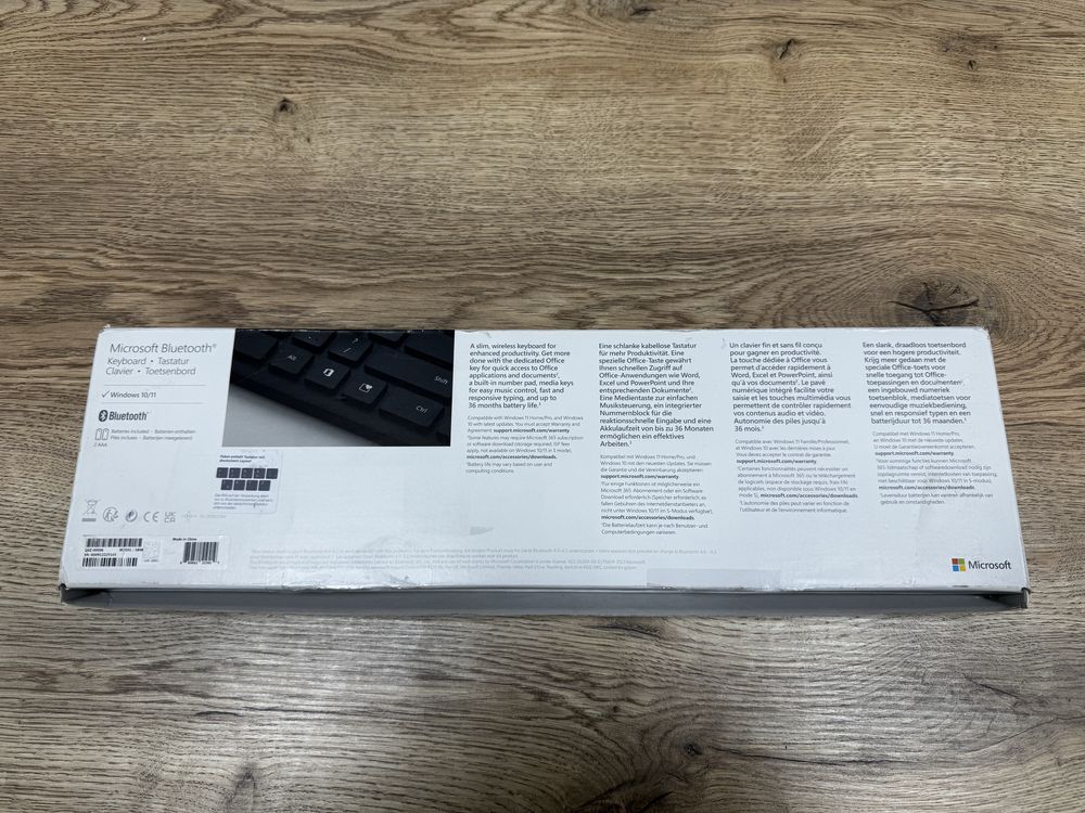 Безпровідна клавіатура Microsoft Bluetooth
