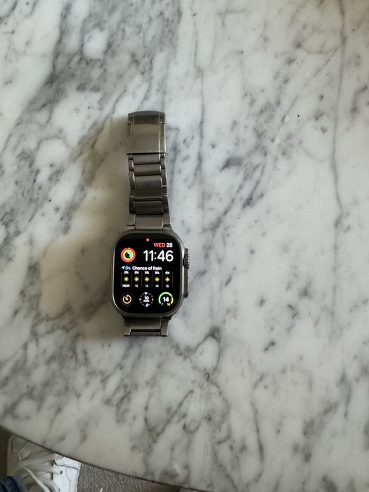 iwatch ultra bracelete titânio