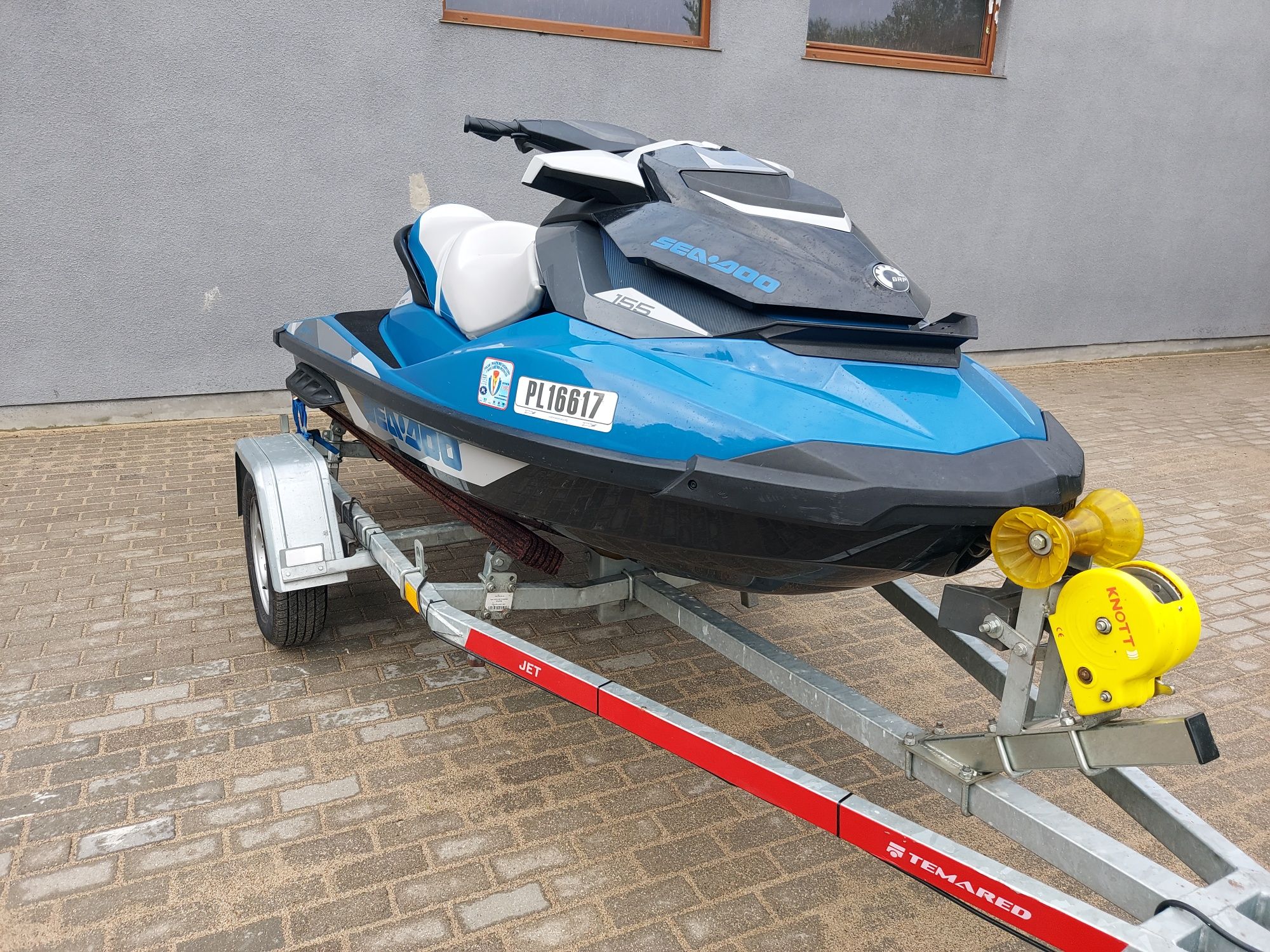 Skuter wodny GTI 155 seadoo 155 km, 2019 rok