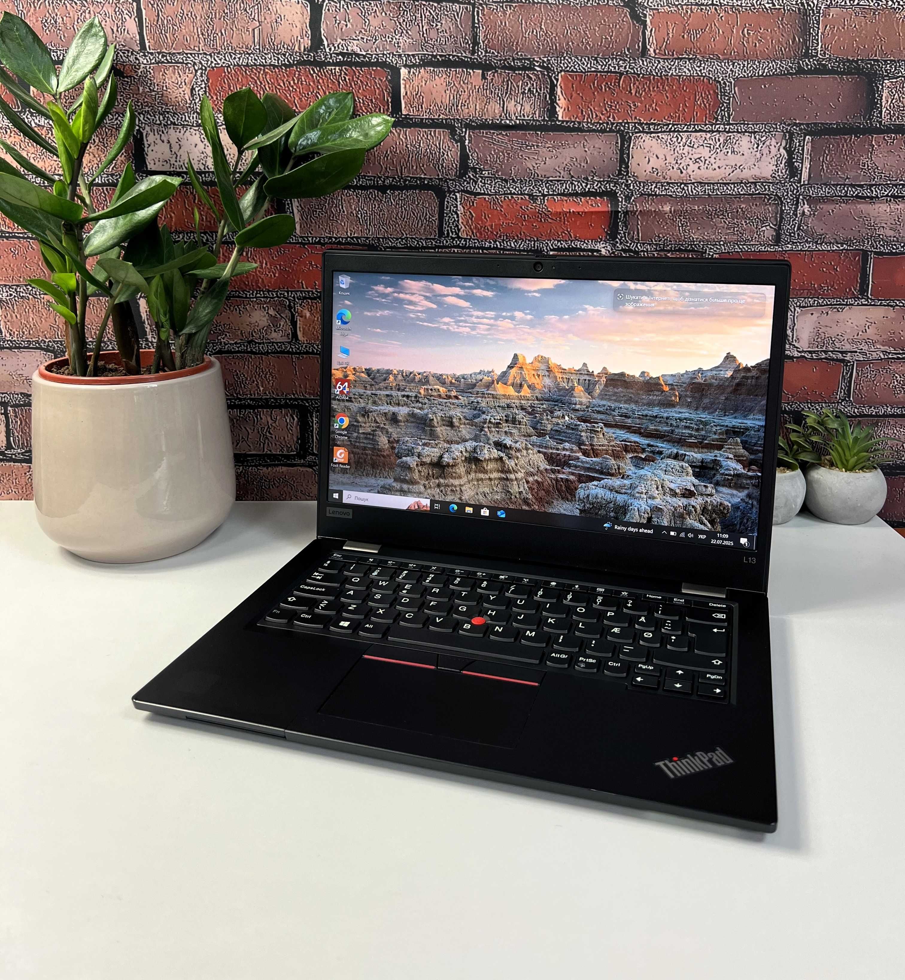 Lenovo ThinkPad L13 G2·i3-1115G4·8GB+SSD256·HD·Метал·2021рік·Гарантія
