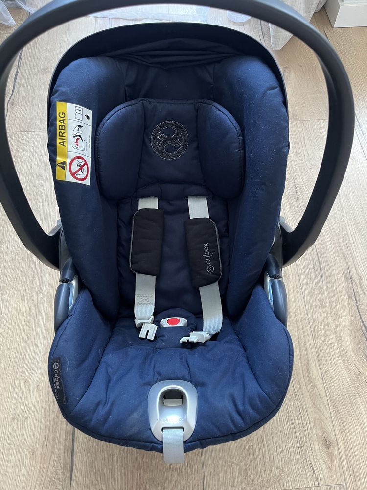 Fotelik Cybex Cloud Z + adaptery