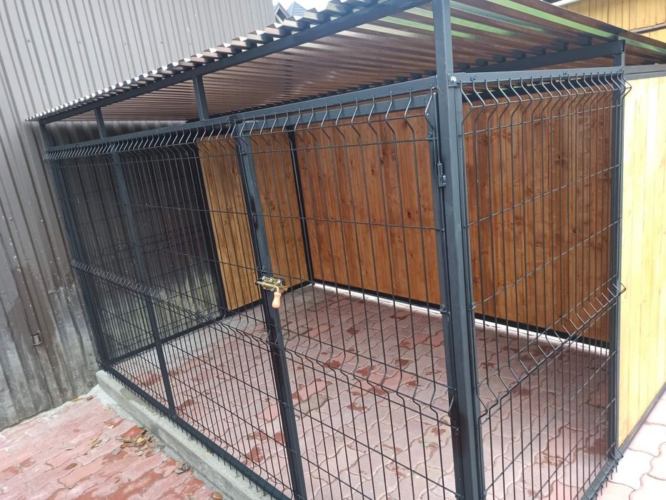 Kojec dla psa 3x2m, duży i solidny. Panel3D