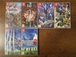 Jogos Nintendo Switch  (Xenoblade, Shin Megami, Mario..)