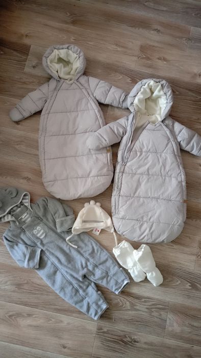 Зимний комбинезон конверт кокон H&M 62-68