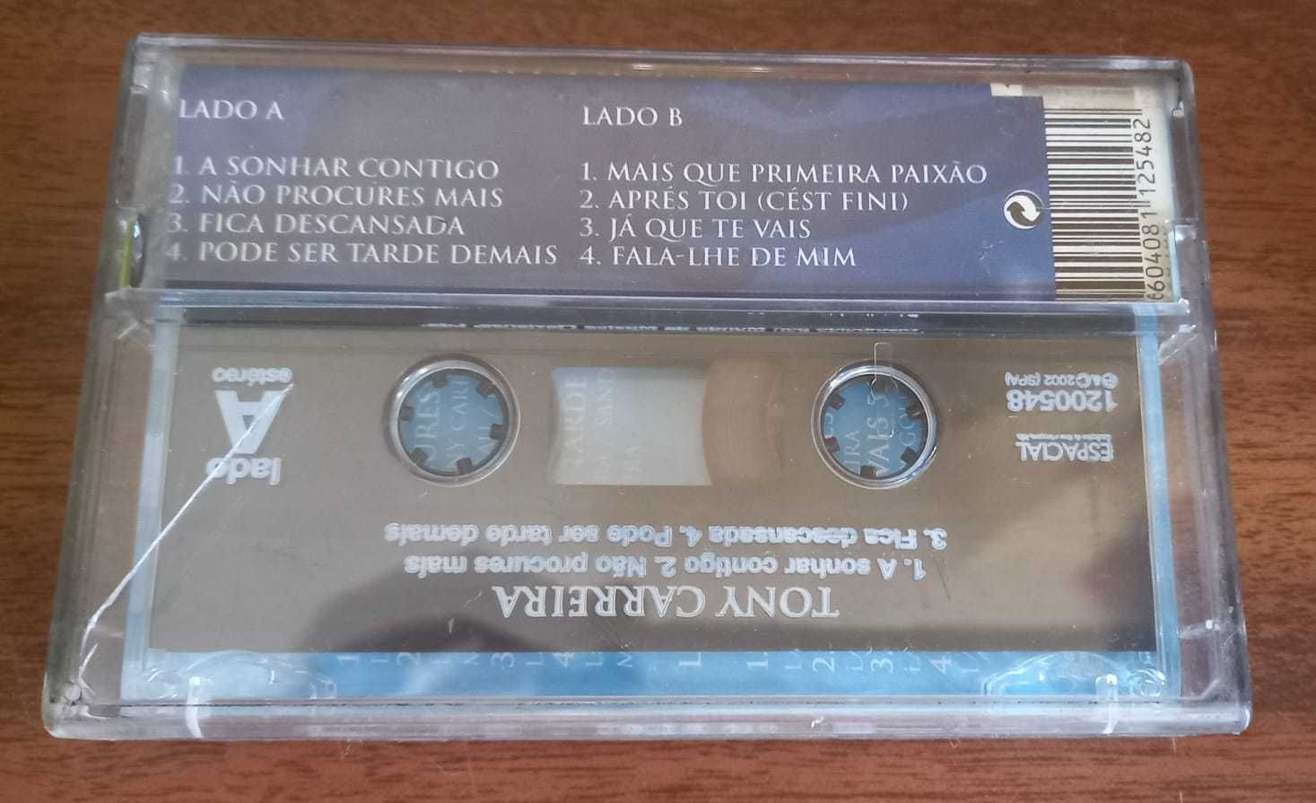 Tony Carreira – Cantor De Sonhos Vol II Cassete
