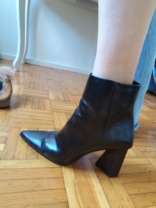 Botins preto Zara 36