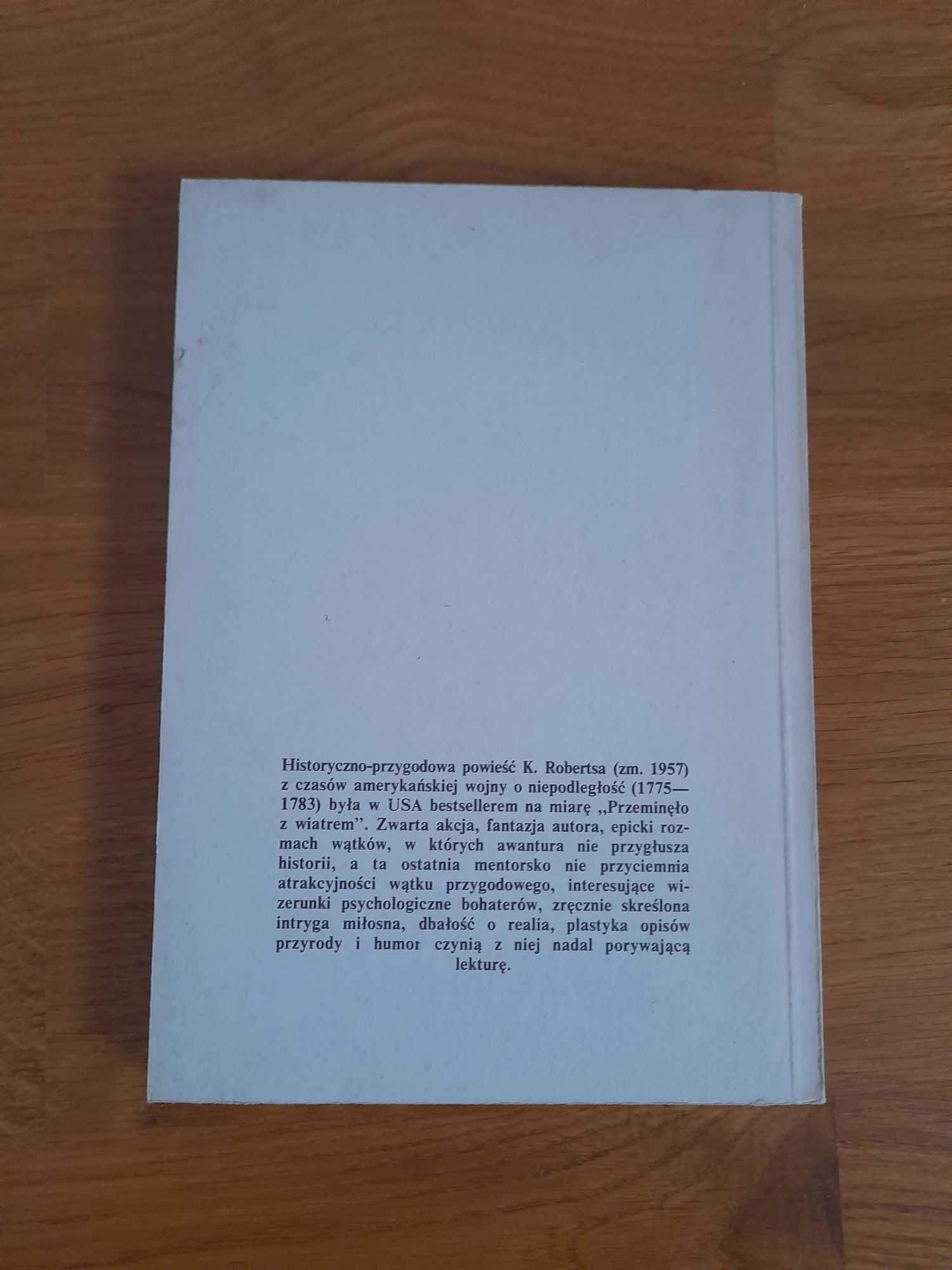 Książka, warownia arundel, pochód straceńców, Kenneth Roberts