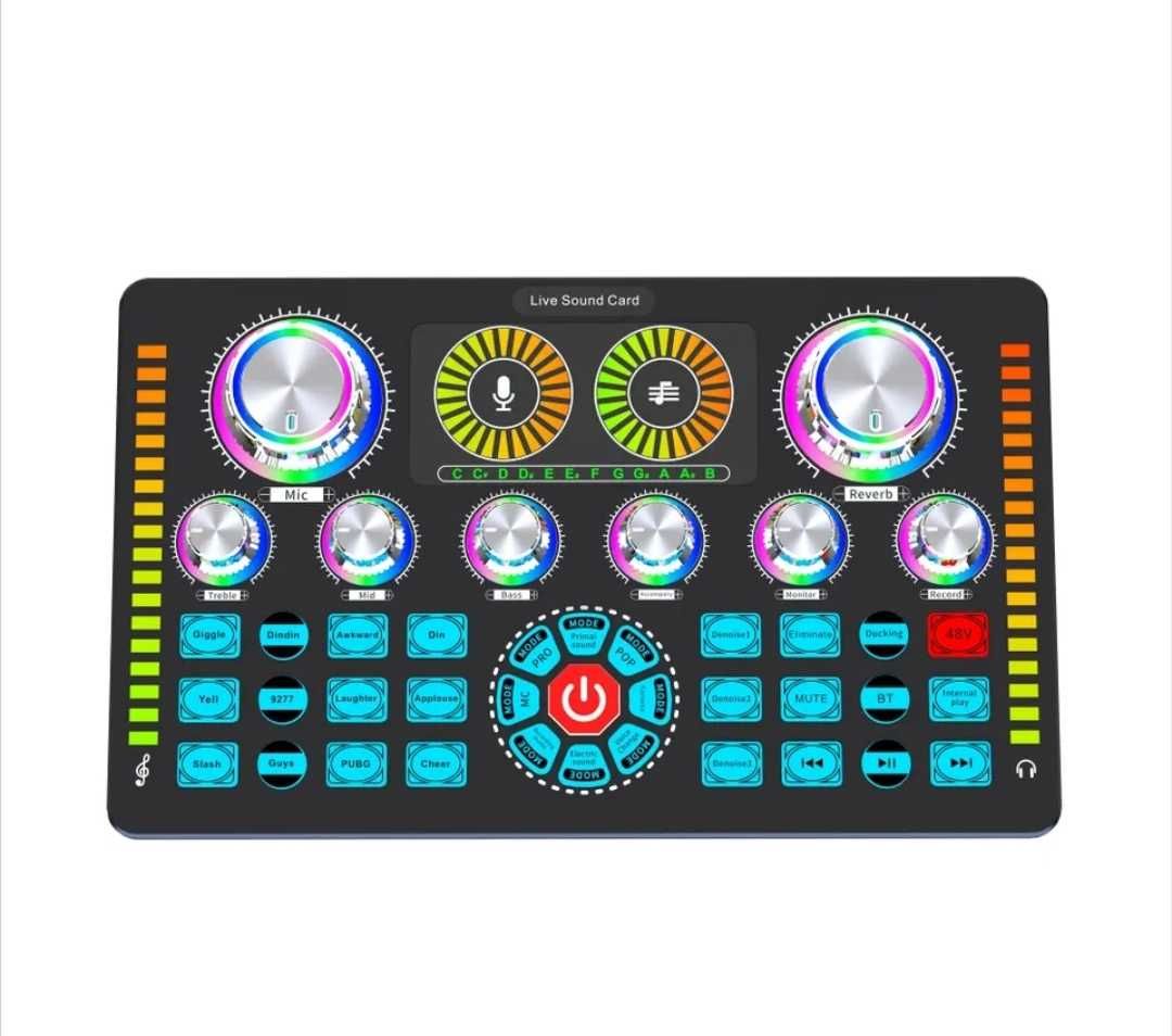 Q7 Live Sound Card, жива звукова карта, Діджей