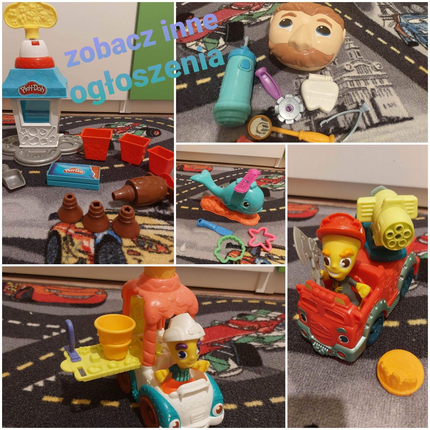 Kreatywny zestaw Play Doh wóz strażacki