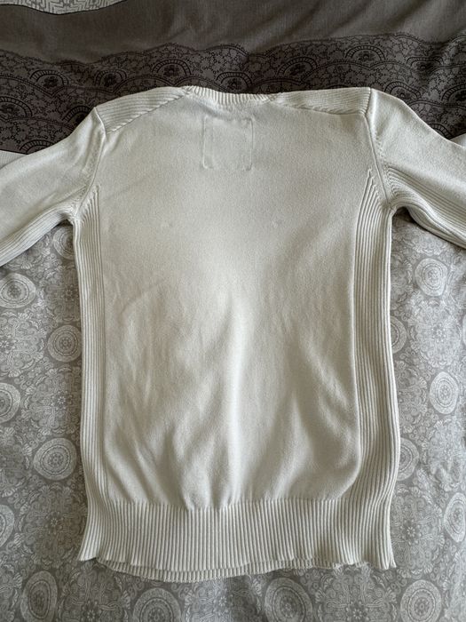 Sweter męski Tom Tailor rozm. 44 ecru stan bdb