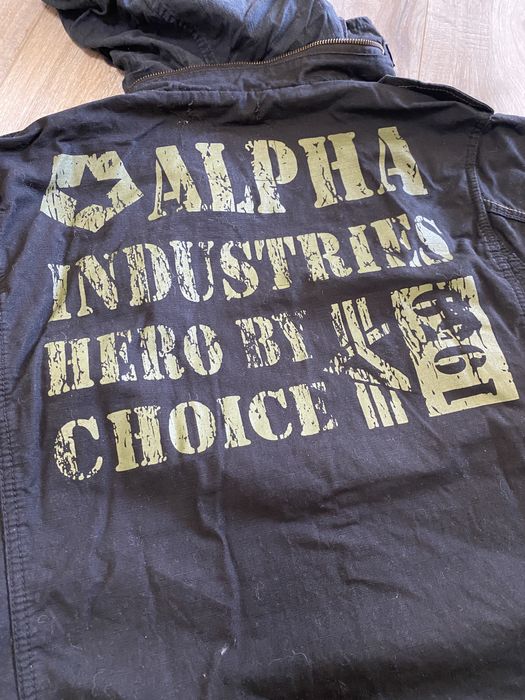Alpha industries m 65 куртка з карманами