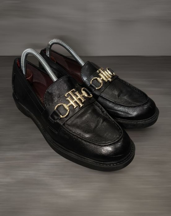 Tommy Hilfiger Loafersy Th Chain Loafer – damskie modne mokasyny 38.5