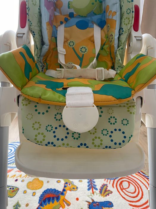 KRZESEŁKO do karmienia POLLY 2w1 Chicco Dino