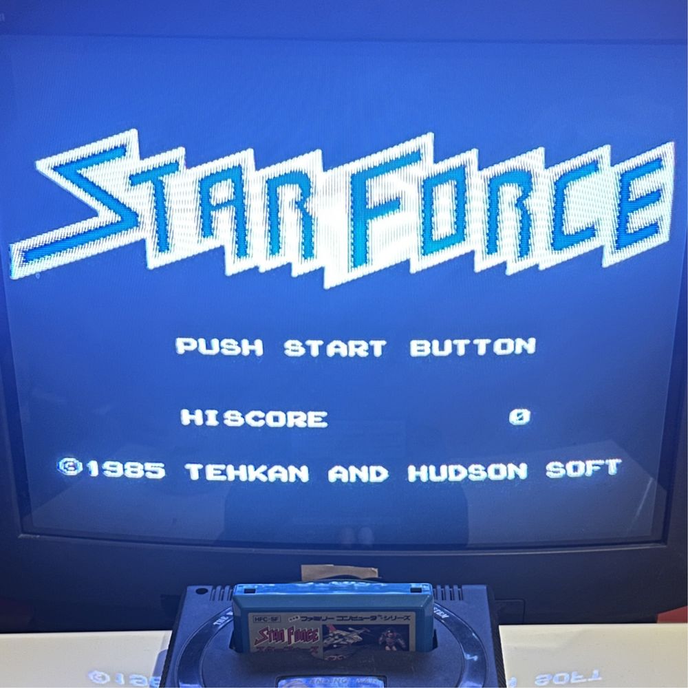 Star Force Gra Nintendo Famicom Pegasus