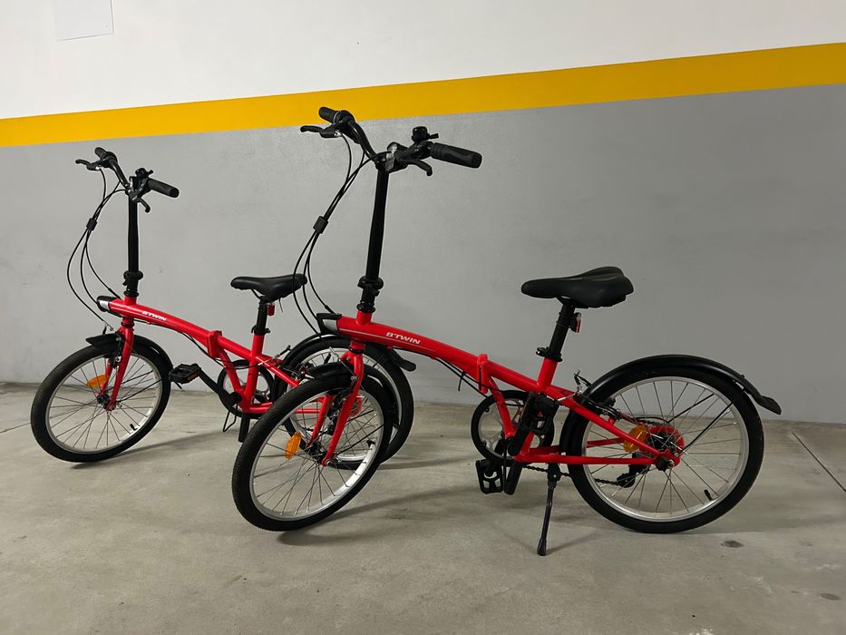 Bicicletas Decathlon Btwin Tilt 120 dobráveis