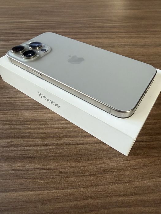 Iphone 15 pro max, natural titanium, 256GB, Gwarancja