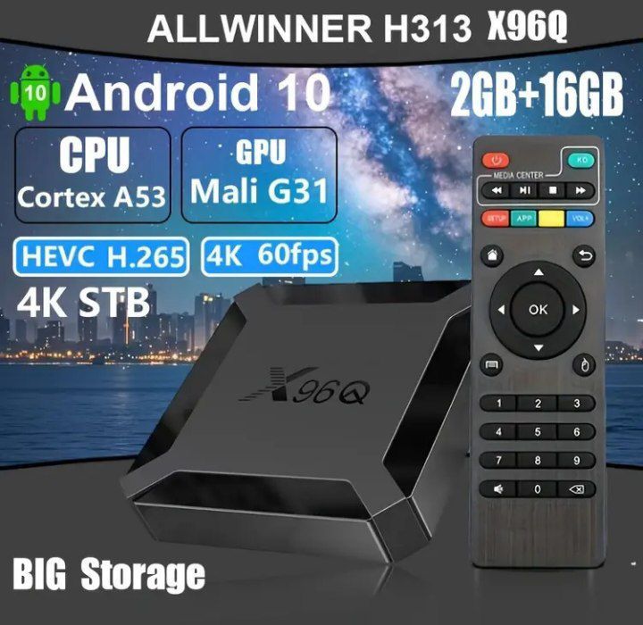 Портативна приставка з вайфаєм до телевізора Smart TV