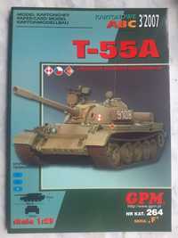 Model kartonowy T-55A