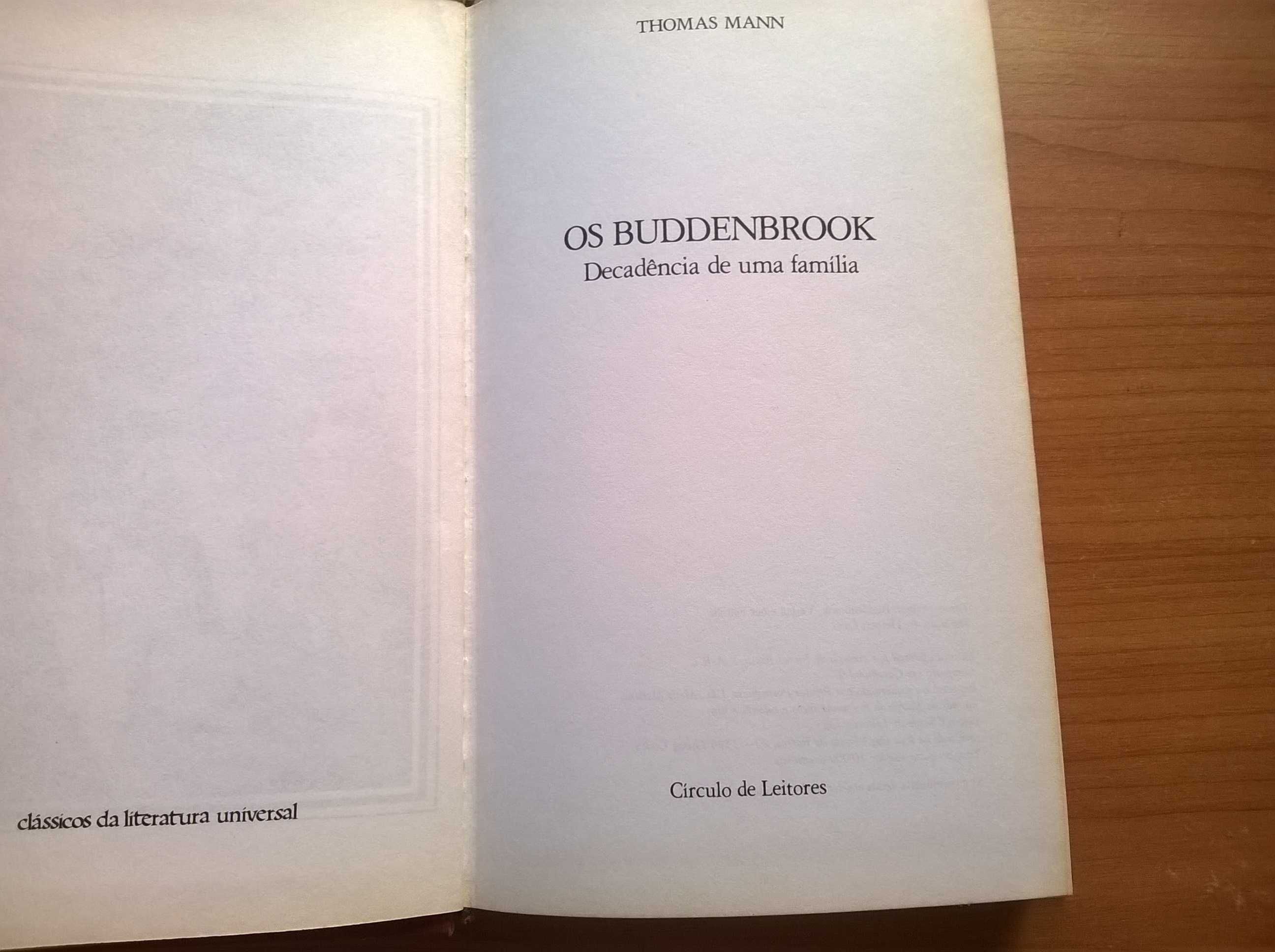 Os Buddenbrook - Thomas Mann (portes grátis)