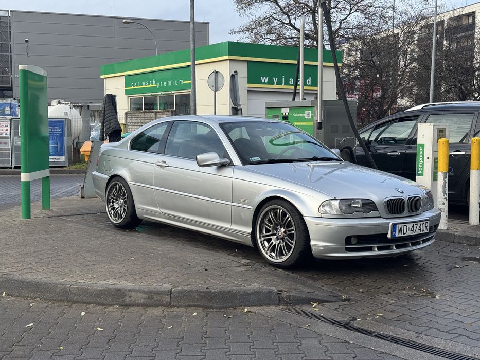 BMW  E46 Coupe 1999 2.0 R6 z Wloch, gwint, nowy silnik, kola M3,