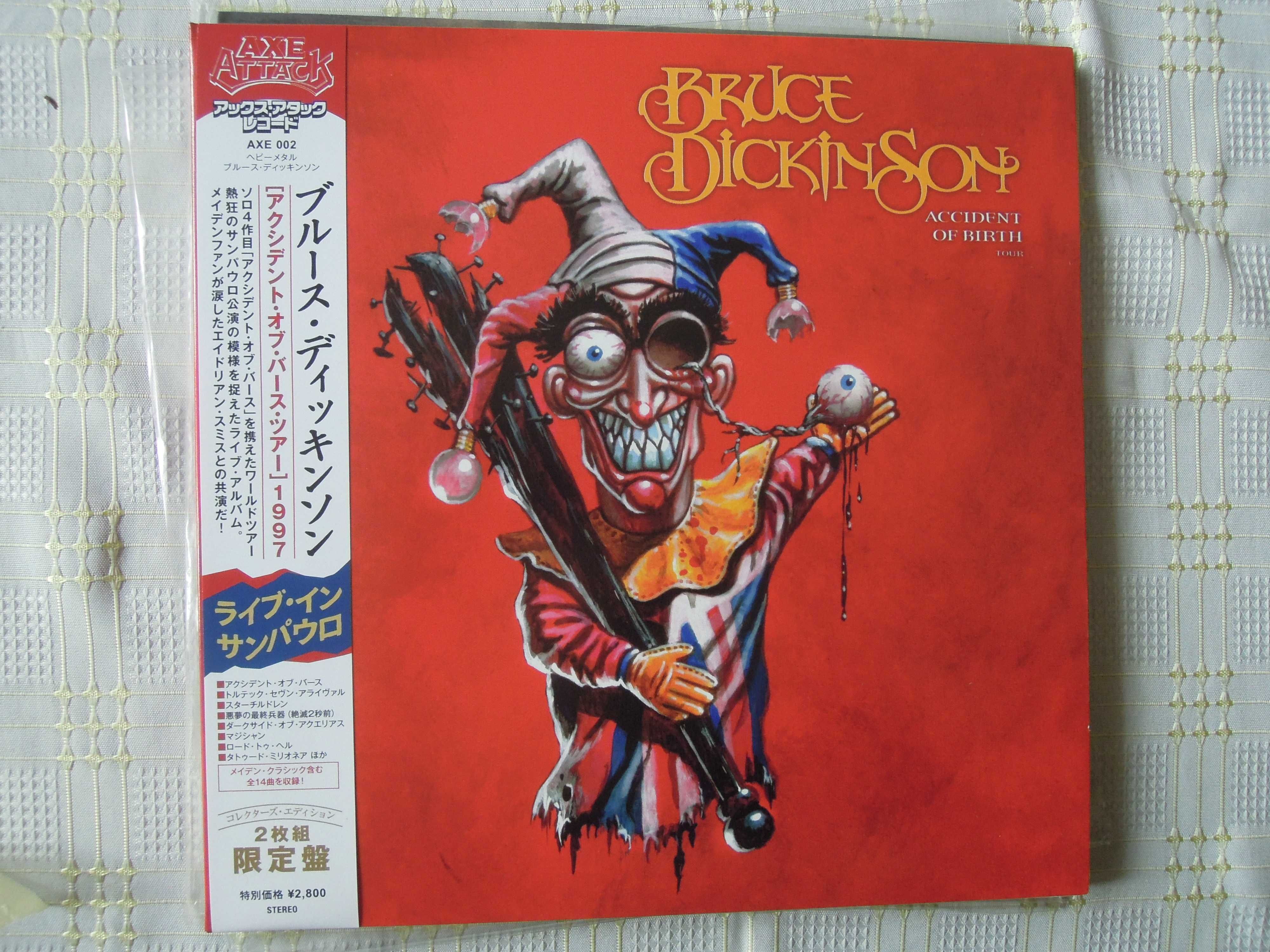 bruce  dickinson -accident of birth -płyta winylowa japan