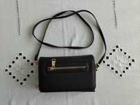 czarna mini torebka