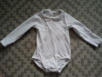 Białe body h&m rozm. 80
