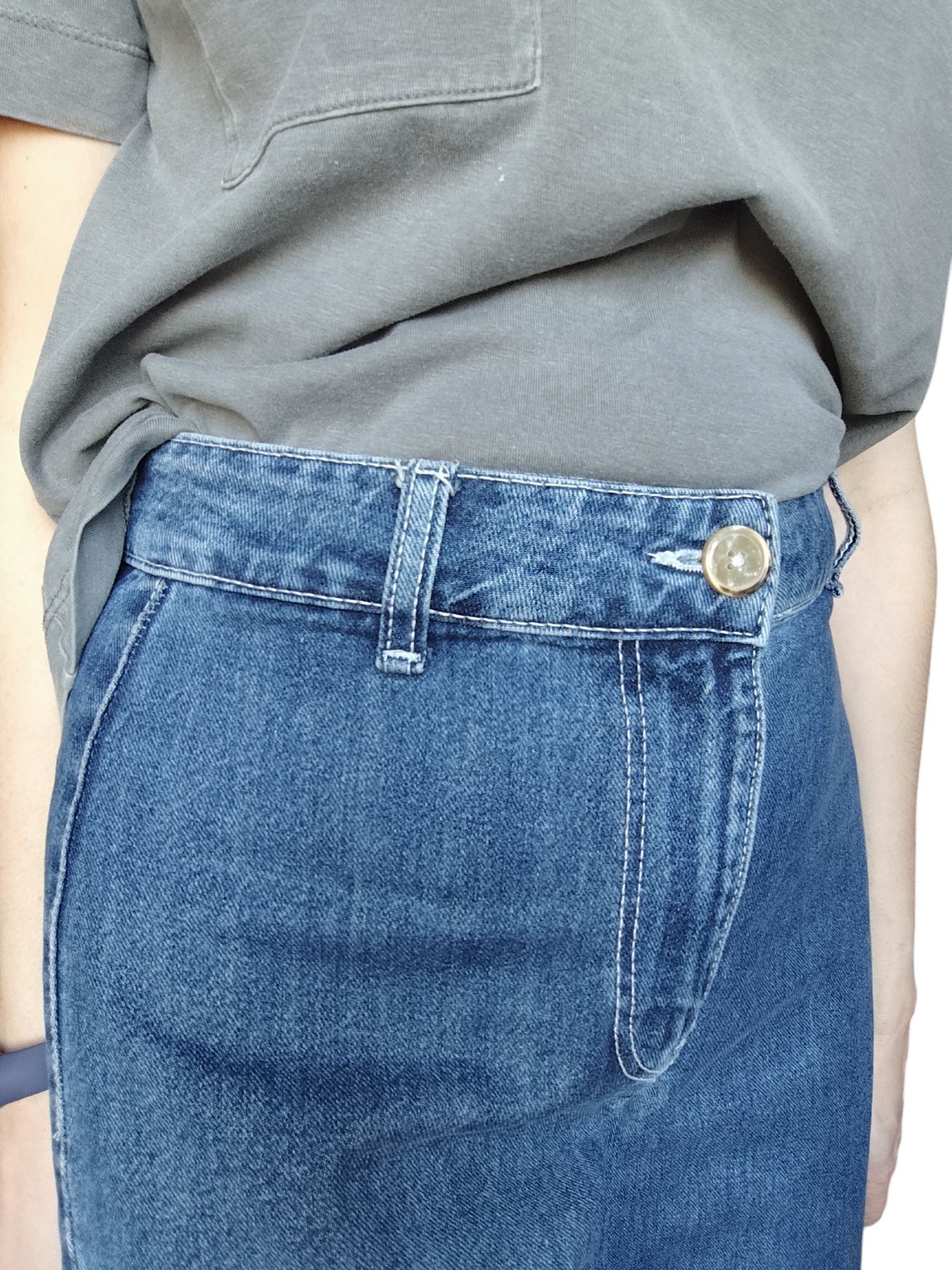 Spodnie jeansowe kuloty XS/S