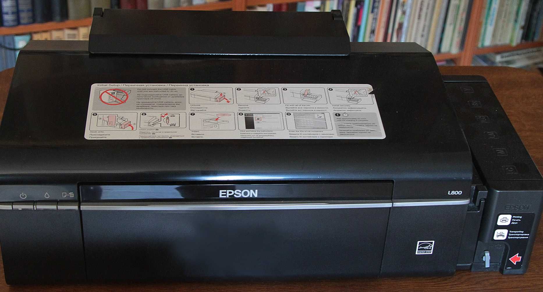 Струменевий прінтер EPSON L800 B412C