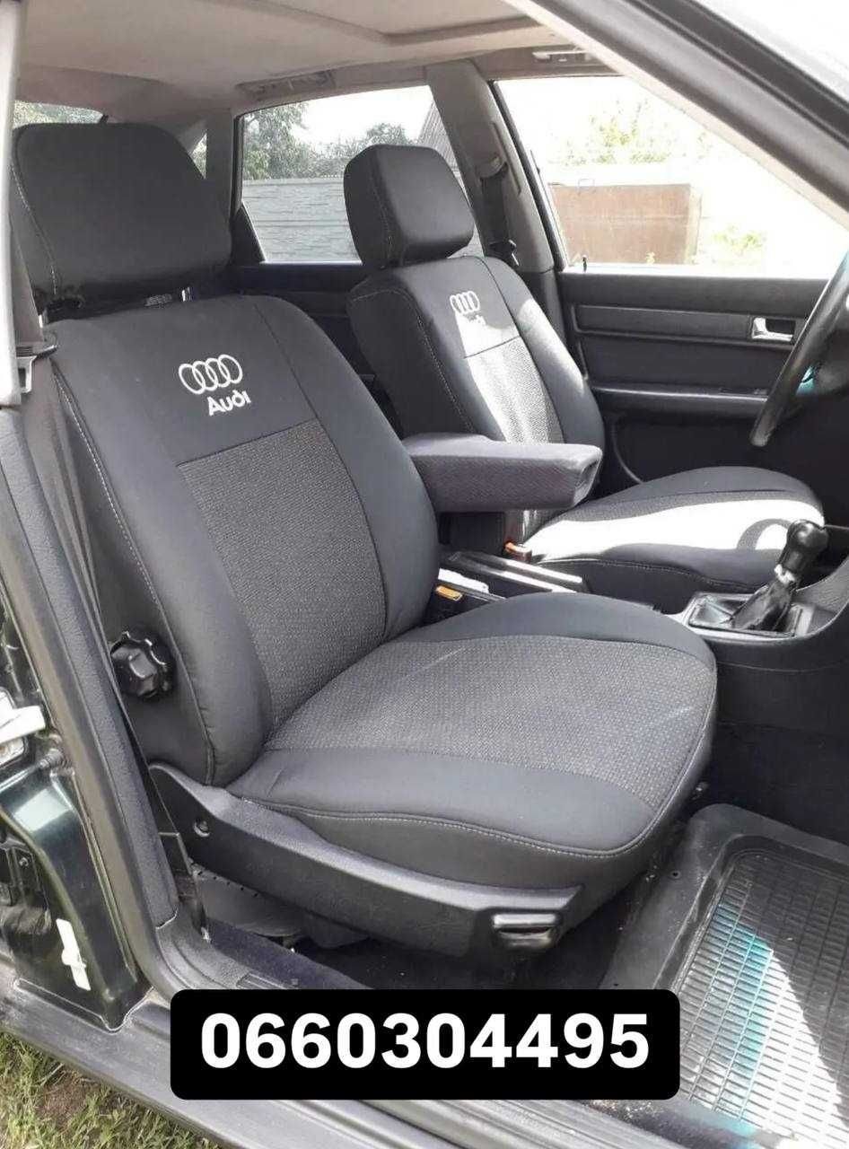 Чохли авточехли AUDI 100 A4 A6 80 A6 Avant  A8 Q3 Q5