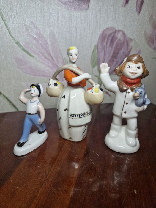 Фарфоровые статуэтки,  фігурки, порцеляна, антикваріат, раритет