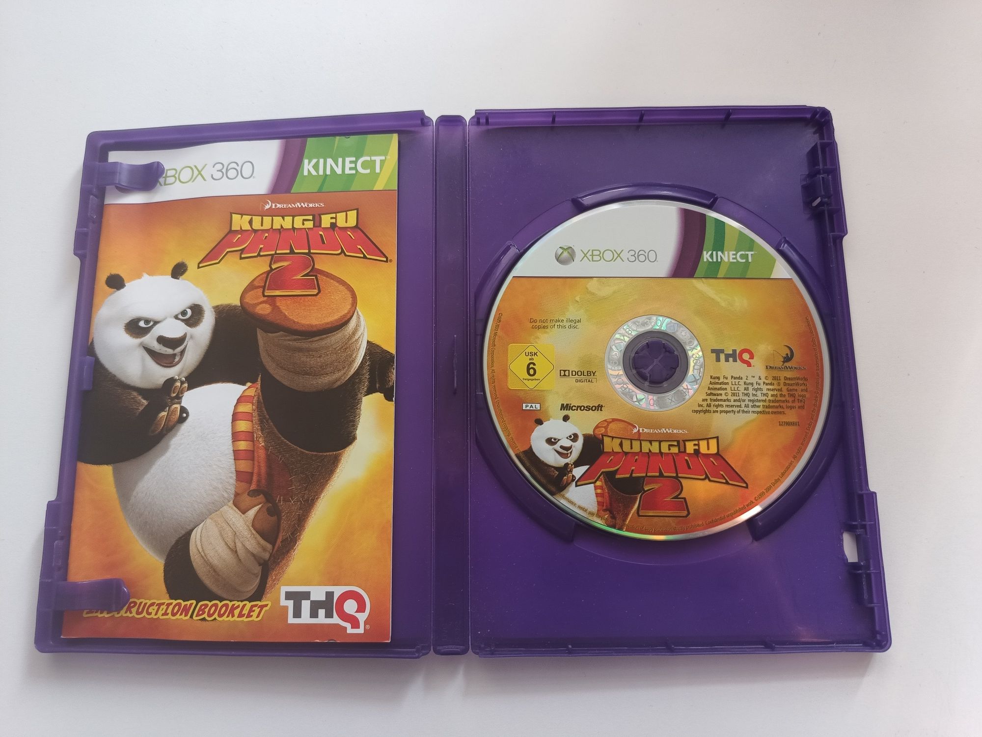 Gra Xbox 360 KINECT Kung Fu Panda 2