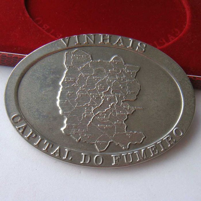 Medalha de Estanho Câmara Municipal de Vinhais Capital do Fumeiro